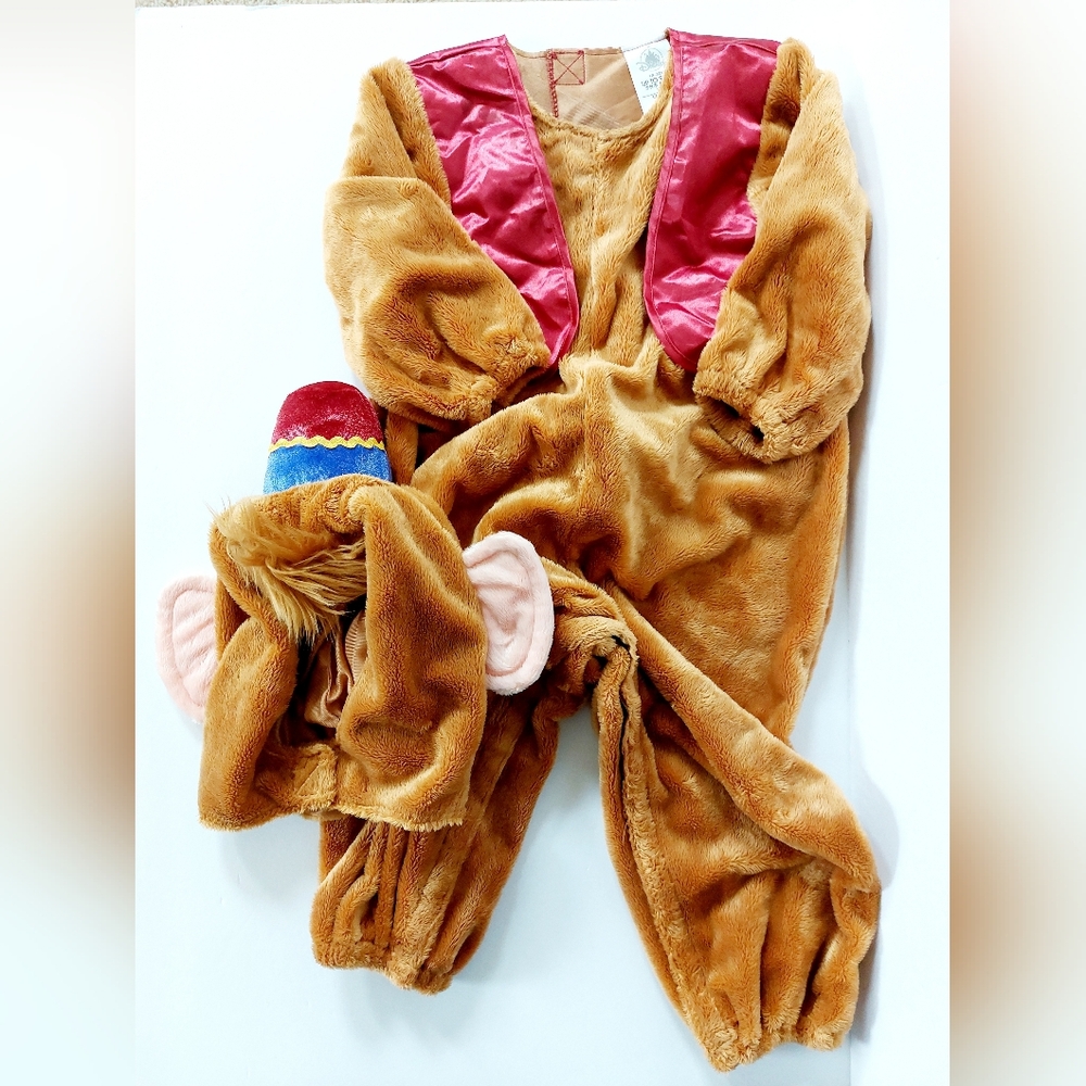 3pc Abu Monkey Costume (from‎ Aladdin) Disney Store 18-24m Halloween *Retired*